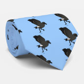 Leach's Storm Petrel (flutter) Stropdas (Opgerold)