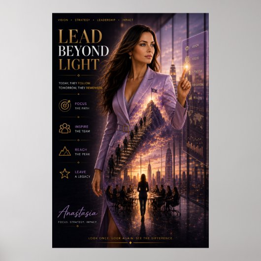 Lead Beyond Light – Affiche de direction exécutive (Devant)