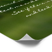 Lead Me, affiche chrétienne (Coin)