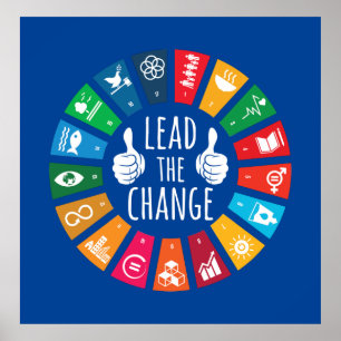 Lead the Change: Beste duurzame geschenken Poster