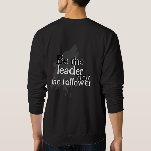 Lead the pack Alpha Wolf T-shirt (Achterkant)