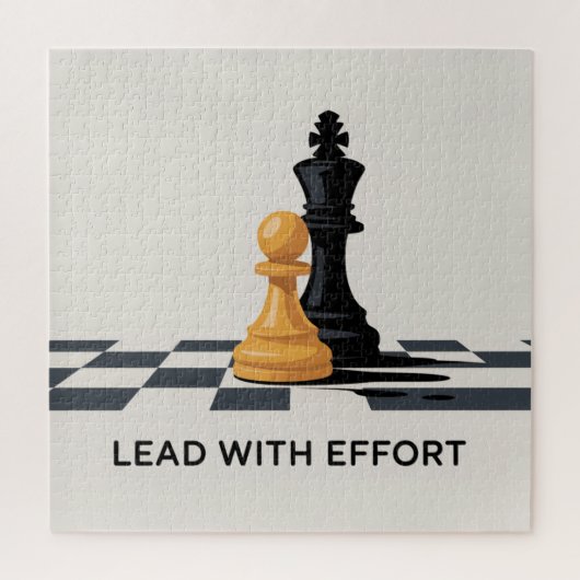 Lead With Effort Legpuzzel (Verticaal)