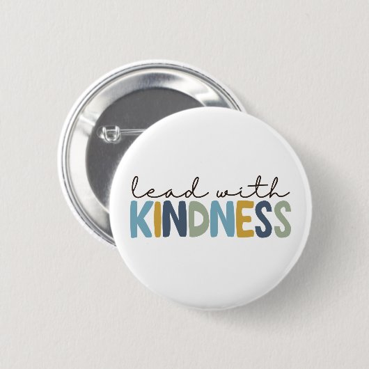 Lead with Kindness button pin (Voorkant /achterkant)