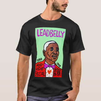 Leadbelly Blues Folk Art classique T-shirt
