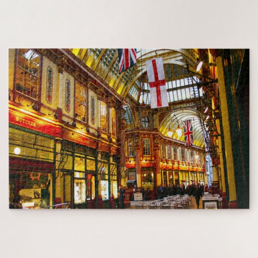 Leaden Hall Market Londres. Jigsaw Puzzle (Horizontal)