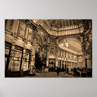 Leadenhall Market City of London, Verenigd Koninkr Poster