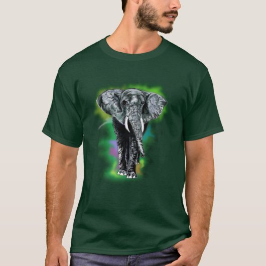 Leader des T-shirts éléphants (Devant)