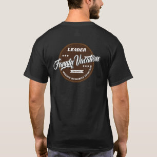 Leader Family Vacation maakt herinneringen samen T-shirt