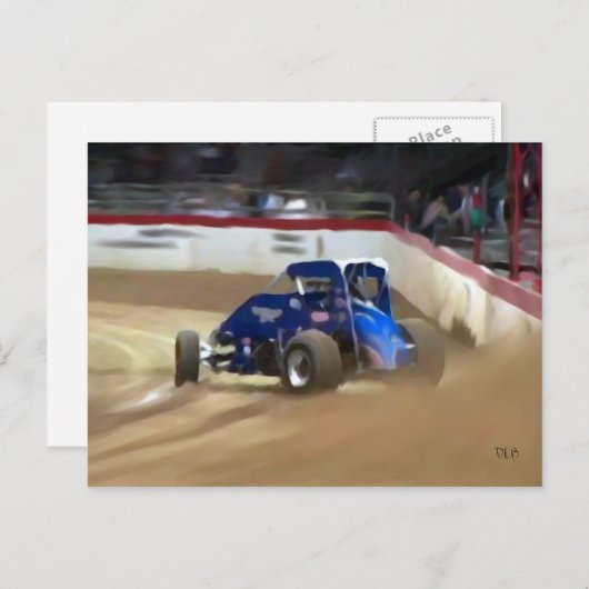 Leader van de Briefkaarten van de verpakking (Voorkant / Achterkant)