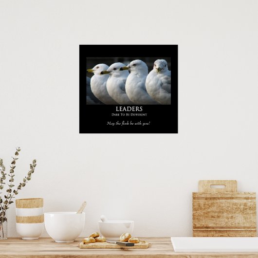 LEADERS - Poster de motivation (Cuisine)