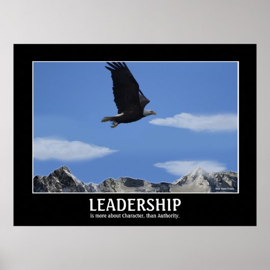 LEADERSHIP ~ Poster Motivationnel plus petit de l' (Devant)