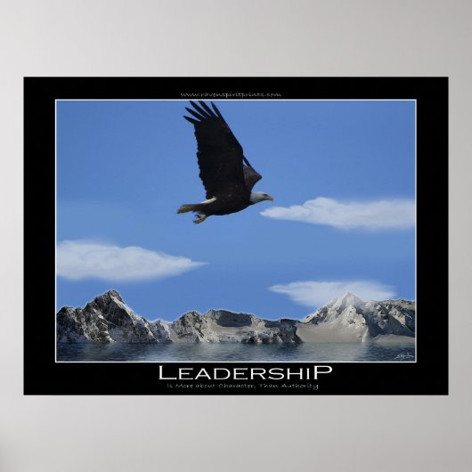 LEADERSHIP ~ Poster Motivationnel plus petit de l' (Devant)