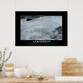 LEADERSHIP Rapids Motivatie foto Poster (Keuken)