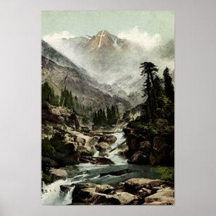 Leadville, Colorado Mount of the Heilige Kruis Poster