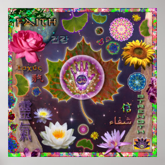 Leaf 4 Healing Poster