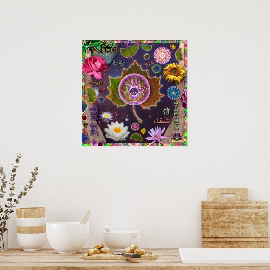 Leaf 4 Healing Poster (Keuken)