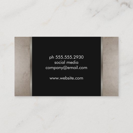 Leaf Accent / Professional Visitekaartje (Achterkant)