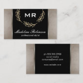 Leaf Accent / Professional Visitekaartje (Voorkant / Achterkant)