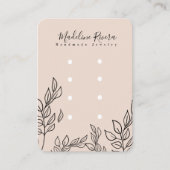 Leaf Artisan Écouteurs Écrans Cartes d'affichage (Devant)