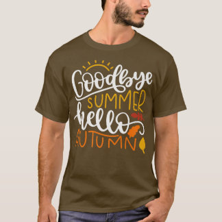 Leaf Autumn Tree Oranje Fall Leaves Season651 T-shirt