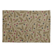 Leaf Berry Classic Kleurrijke  Patroon Art Kussensloop (Achterkant)