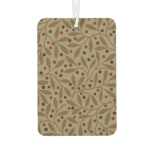 Leaf Berry Classic Kleurrijke Patroon Art Luchtverfrisser