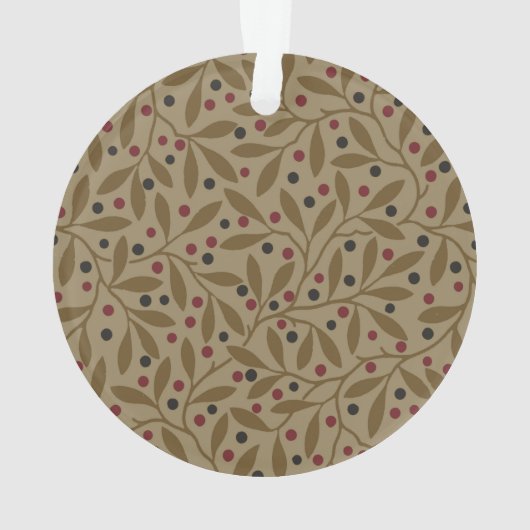 Leaf Berry Classique Colorful Art Motif (dos)