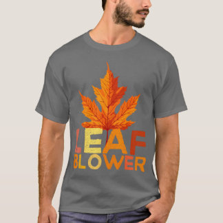 Leaf Blower Halloween - afdruk T-shirt