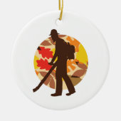 Leaf Blower Keramisch Ornament (Voorkant)