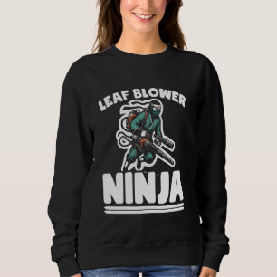 Leaf Blower Ninja Gazonverzorging Grasmaaier Lands Trui