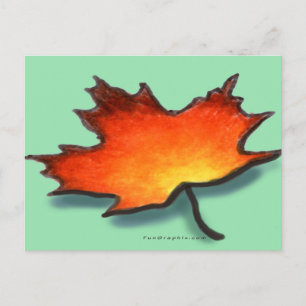 Leaf Briefkaart