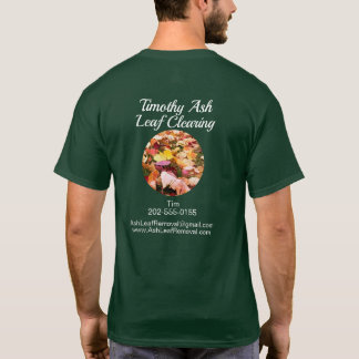 Leaf Clearing Removal Business T-shirt