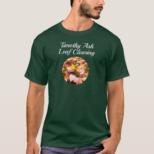 Leaf Clearing Removal Business T-shirt (Voorkant)