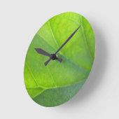 Leaf Clock Ronde Klok (Hoek)