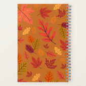 Leaf Collage Notebook Nature Inspired Front & Back Notitieboek (Achterkant)