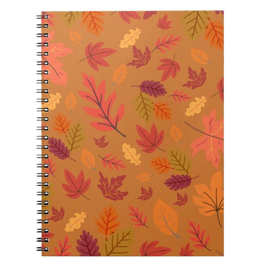 Leaf Collage Notebook – Nature Inspired Journal (Devant)