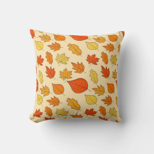 Leaf Concept Pattern. Leaf Herfst and Autumn Symbo Kussen