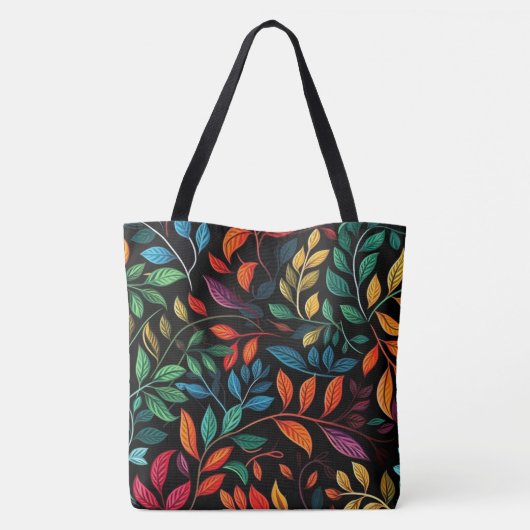 Leaf Design LGE Canvas tas (Achterkant)