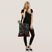 Leaf Design LGE Canvas tas (Op model)