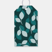 Leaf design print cadeau label cadeaulabel (Achterkant)