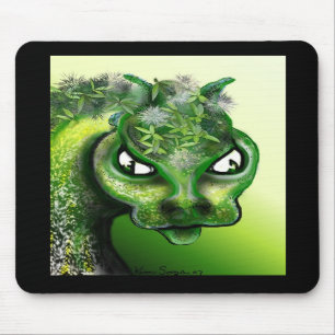 Leaf Dragon Mousepad Muismat