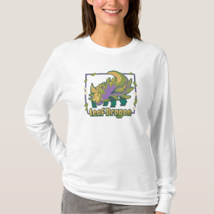 Leaf Dragon Pixel Art - T-shirt Plant Dragon