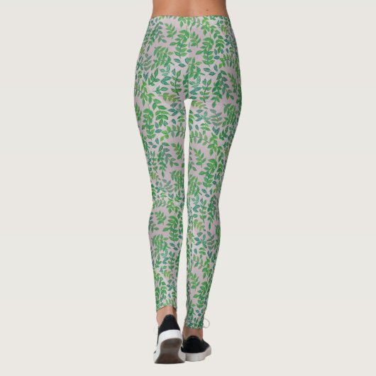 Leaf en Vine Leggings (Achterkant)