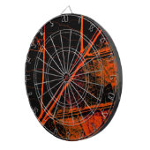 Leaf Fine Art Dartbord (Voorkant Rechts)