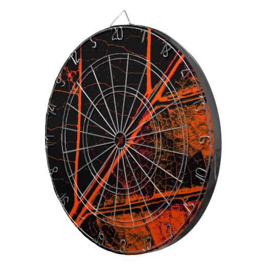 Leaf Fine Art Dartbord (Voorkant Rechts)