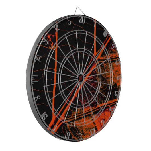 Leaf Fine Art Dartbord (Voorkant Links)