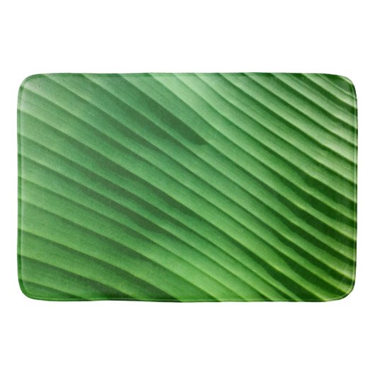 Leaf Green Diagonal Badmat (Voorkant)