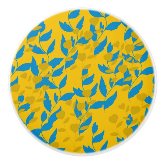 Leaf Keramische Knop (Voorkant)