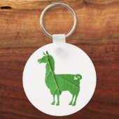 Leaf Llama Sleutelhanger (Voorkant)