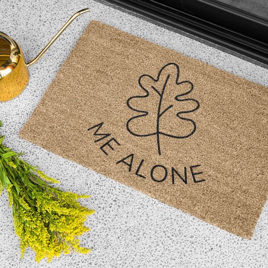 Leaf me Alone Deurmat
